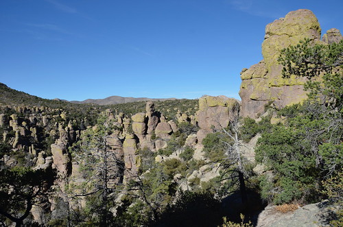Chiricahua National Monument from the top