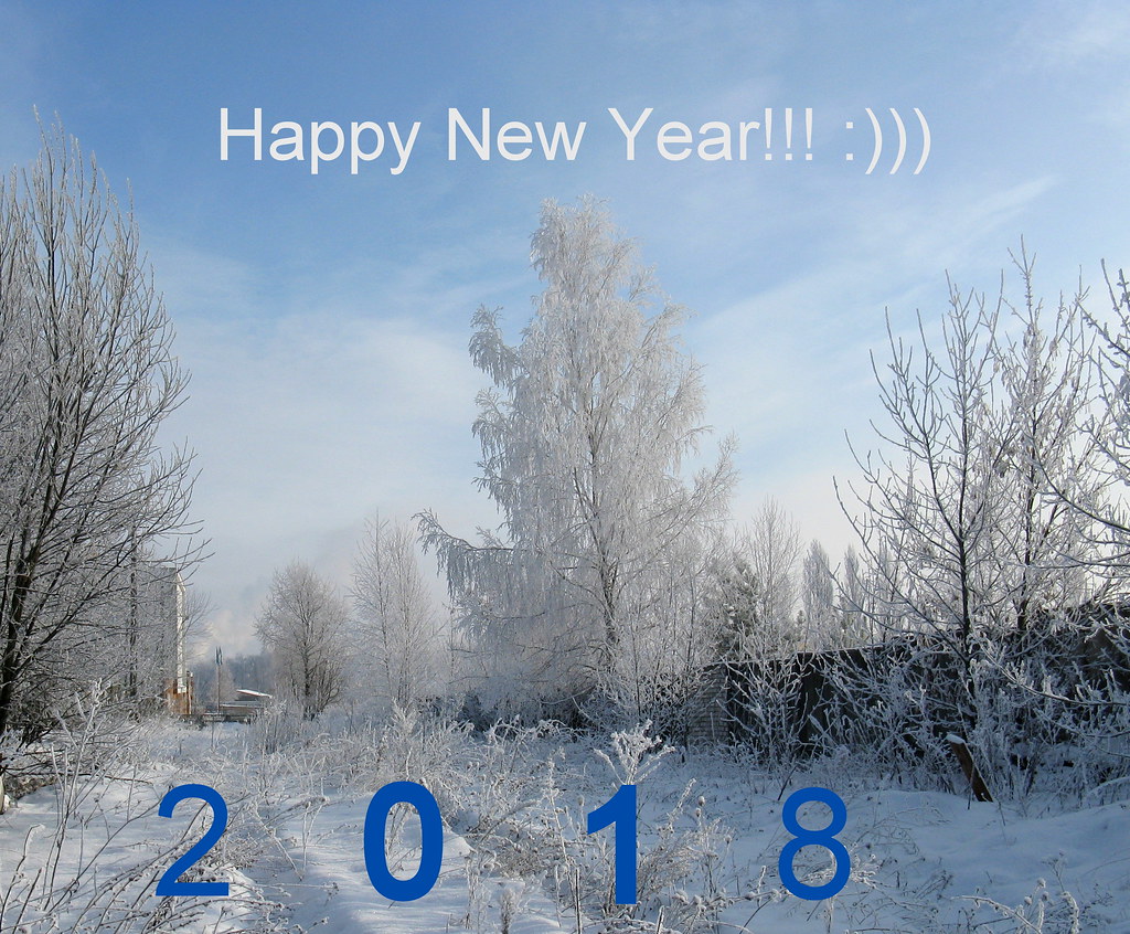Happy New Year 2018 from Belarus. :)))