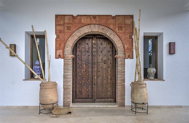Door to the artists house