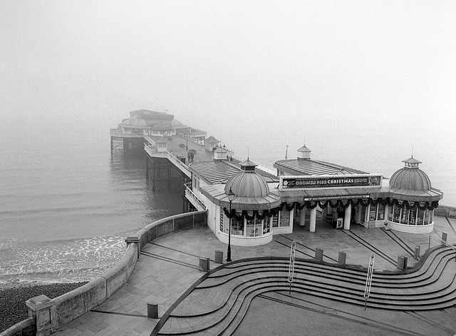 Pier in the mist