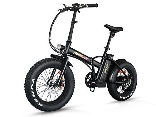 Addmotor MOTAN Mountain Electric Bikes 20Inch Fat Tire 500W 48V 4 Colors Folding Electric Bicycles M-150 E-bike Maximum Load Up to 300lbs(Black) Review | by indoorbiketrainer
