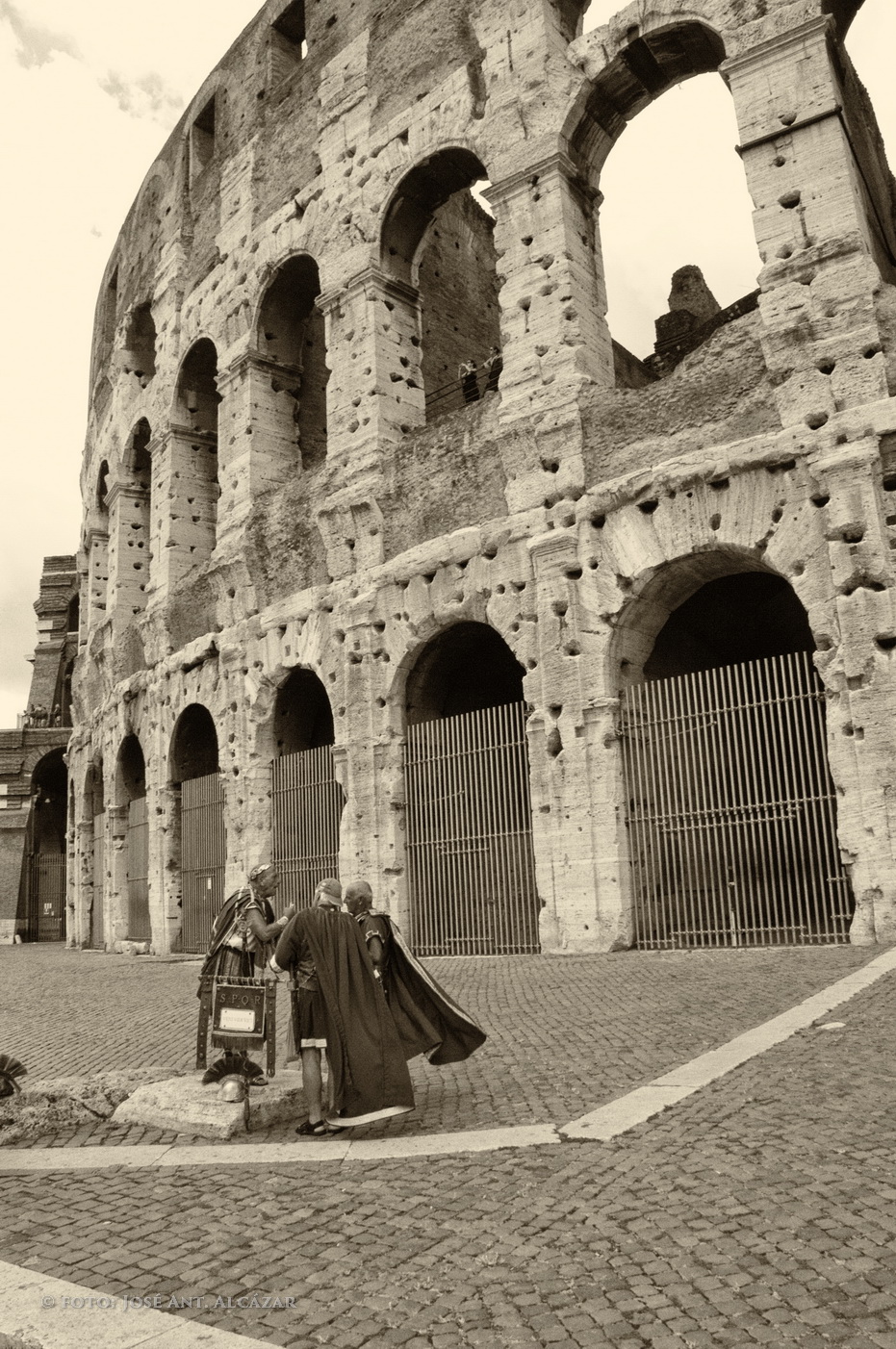 Roma, a las puertas del Anfiteatro