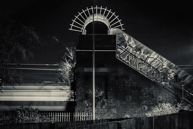 Railway bridge, location: Bletchley, Milton Keynes