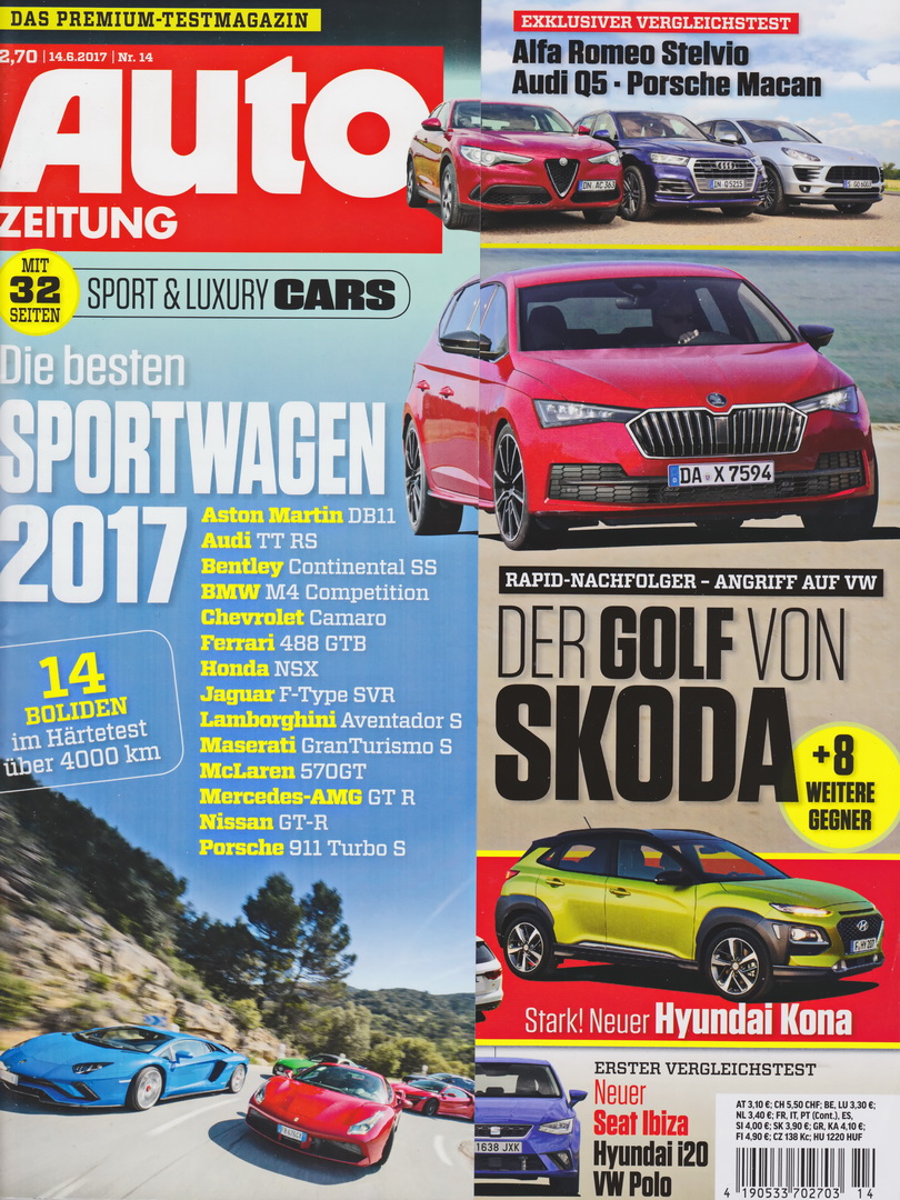 Image of Auto Zeitung - 2017-14 - cover