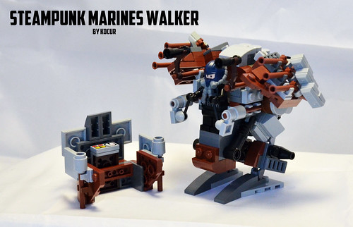 Steampunk Walker 05 Front Panel | by kocurvelox