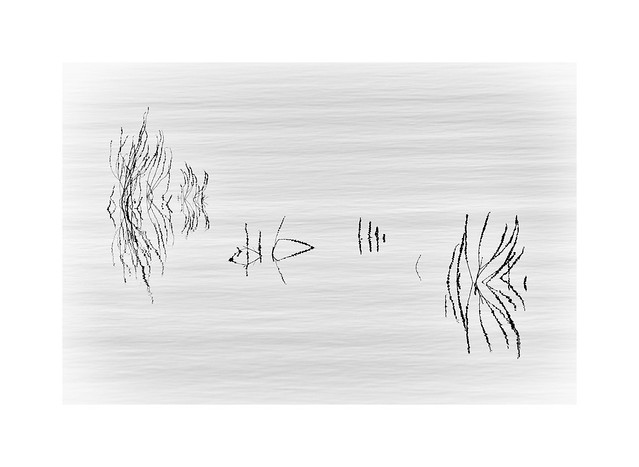 calligraphy on water (II)