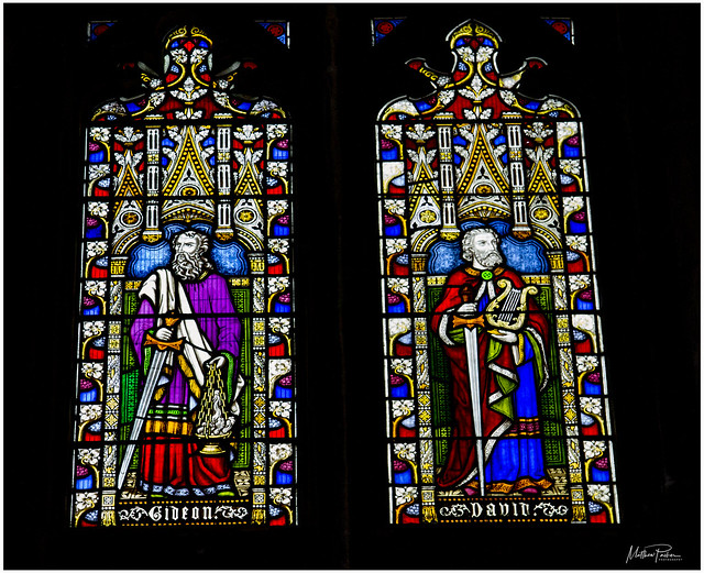 Stained Glass Windows at Winchester Cathedral