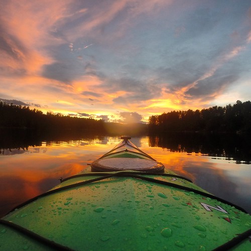kayak maine landscape paddle reflection water outside adventure