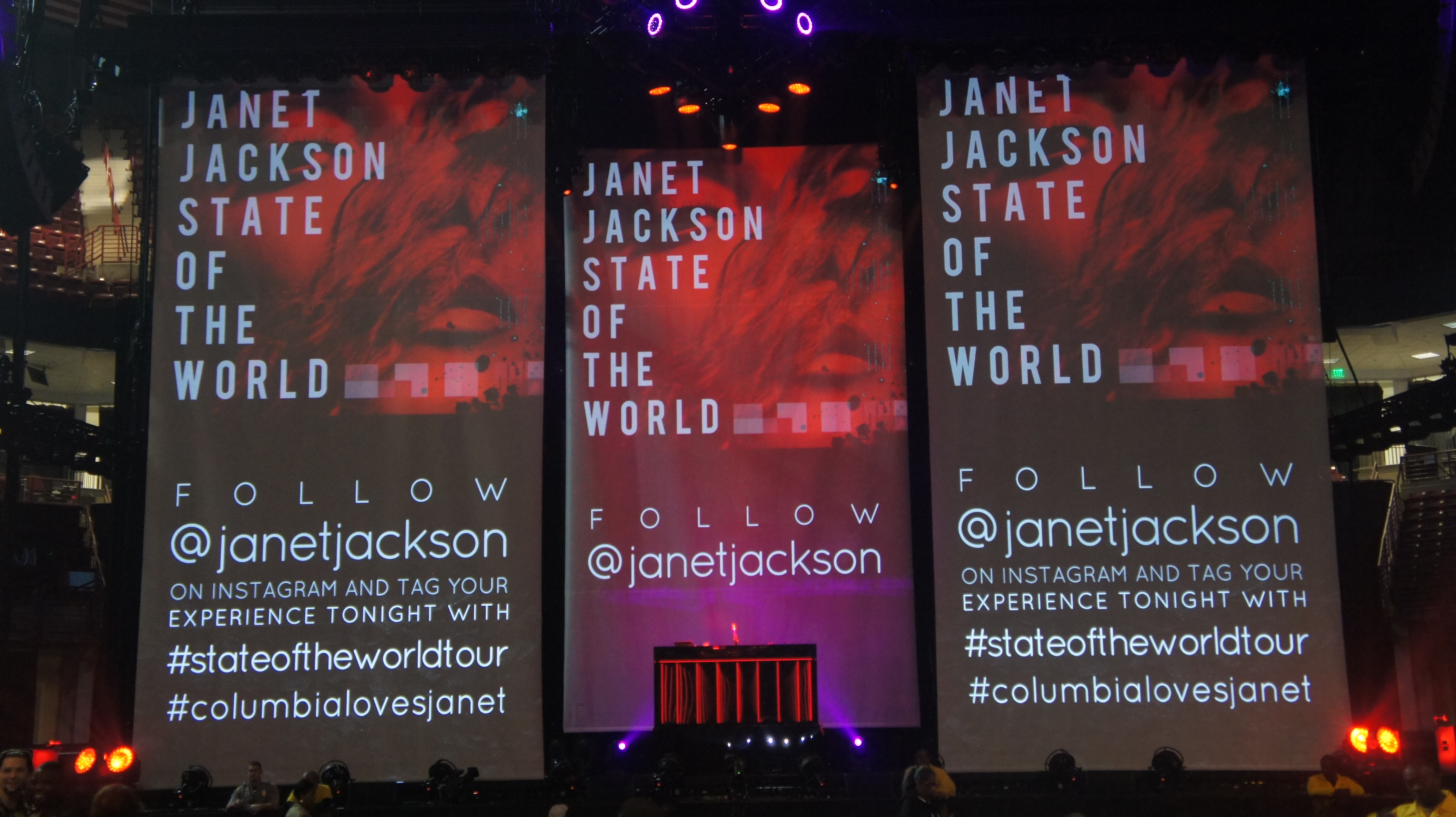Janet State of the World Tour Columbia 2017