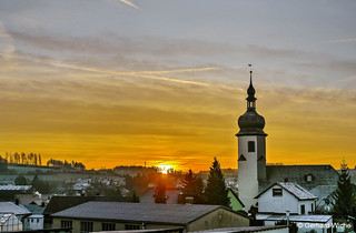 Sunrise in Trogen