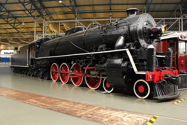 2017-07-19; 012. Chinese Government Railways, KF7 class 4-8-4 No 607, designed by Colonel Kenneth Cantlie, built by Vulcan Foundry in 1935, wi. National Railway Museum, York