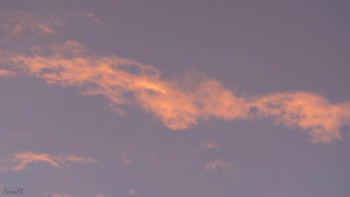Clouds at sunrise over Ahmedabad