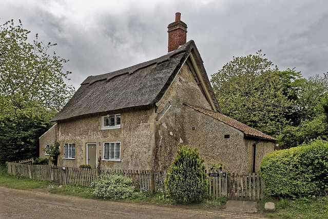 A thatched roofed cottage, Blickling Estate, Norfolk