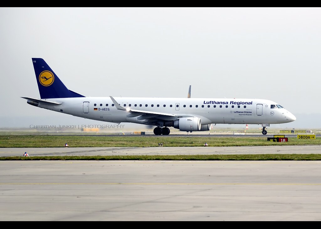 E190 | Lufthansa CityLine | D-AECG | EDDF