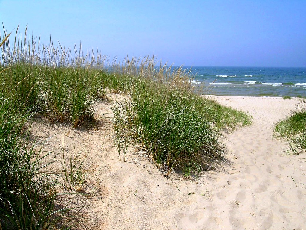 Sand dunes on Lake Michigan | Taken near Holland, Michigan ...