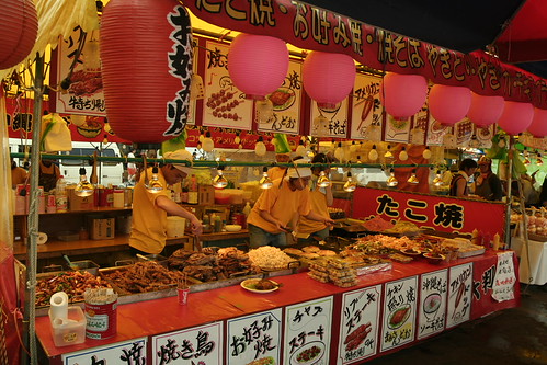 Japanese Food booth | Christopher Brashers | Flickr