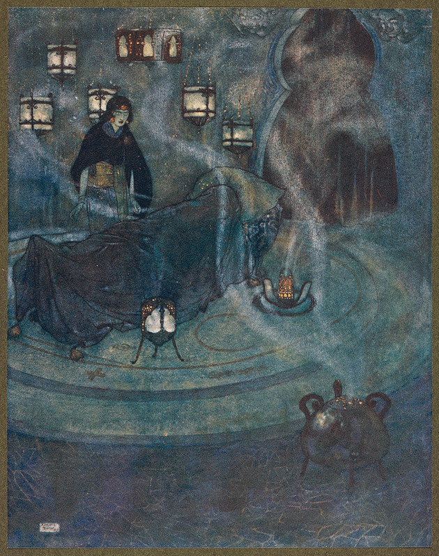 'Began to heap upon me terms of the most violent and shameful abuse.'