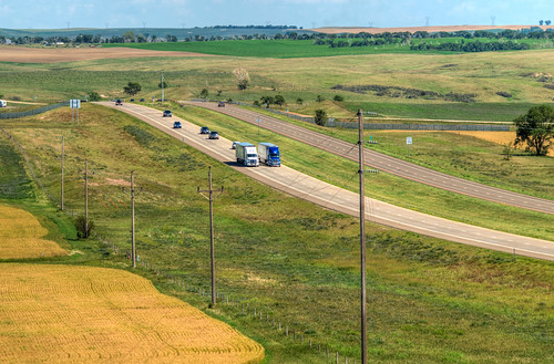 dickinson northdakota unitedstates gladstone interstate 94 interstate94 highway north dakota landscape plains