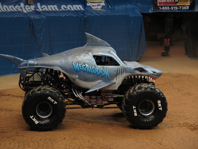 Megalodon driven by Justin Sipes - Monster Jam Triple Threat Series presented by AMSOIL