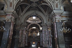 Eglise baroque San Domenico Soriano (XVIIe),Piazza Dante, Naples, Campanie, Italie.