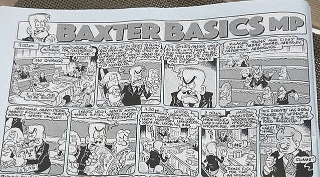 Viz Comic Tory MP Baxter Basics 2