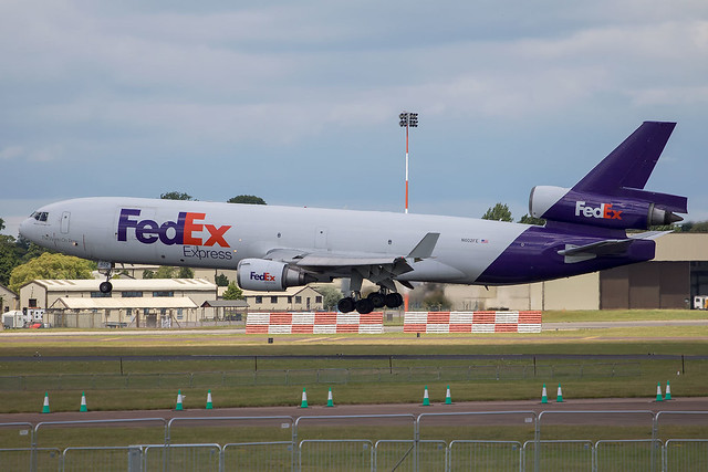 FedEx - McDonnell Douglas MD-11F N602FE @ Fairford