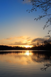 Chorlton water park sunrise