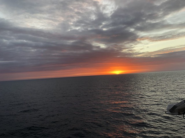 c2018 Feb 2, Sunrise overlooking Gulf of Mexico