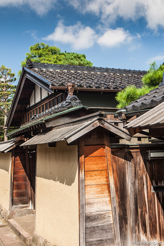 Casa de samur&aacute;is en Kanazawa