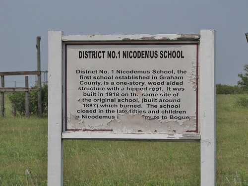 nicodemusnationalhistoricsite nicodemus kansas nationalhistoricsite nationalparkservice nps history smalltown district1school school sign