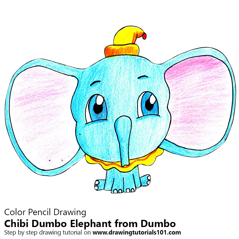 Chibi Dumbo Elephant from Dumbo | Step by Step Tutorial on b… | Flickr