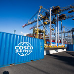 DP World - Cosco shipping aries op Antwerp Gateway