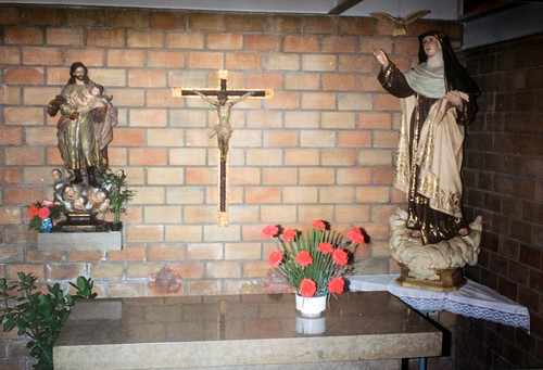 Capilla de San José [1] - La imagen del Santo donada por el convento de Cádiz.