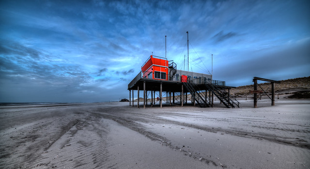 Fire department outpost, Petten aan Zee, The Netherlands.