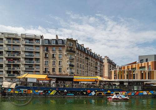 Paris June 2015 (8) 448 - Canal cruising, La Villette | by Mark Schofield @ JB Schofield