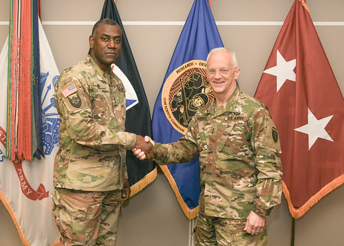 CG Cedric T. Wins meets MG Harrell-2 | U.S. Army DEVCOM | Flickr