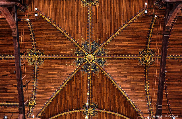 Magnificent church ceiling
