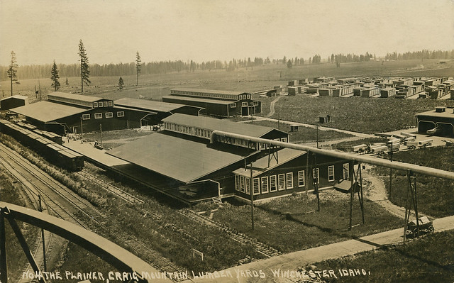 Craig Mountain Lumber Company, circa 1910 - Winchester, Idaho