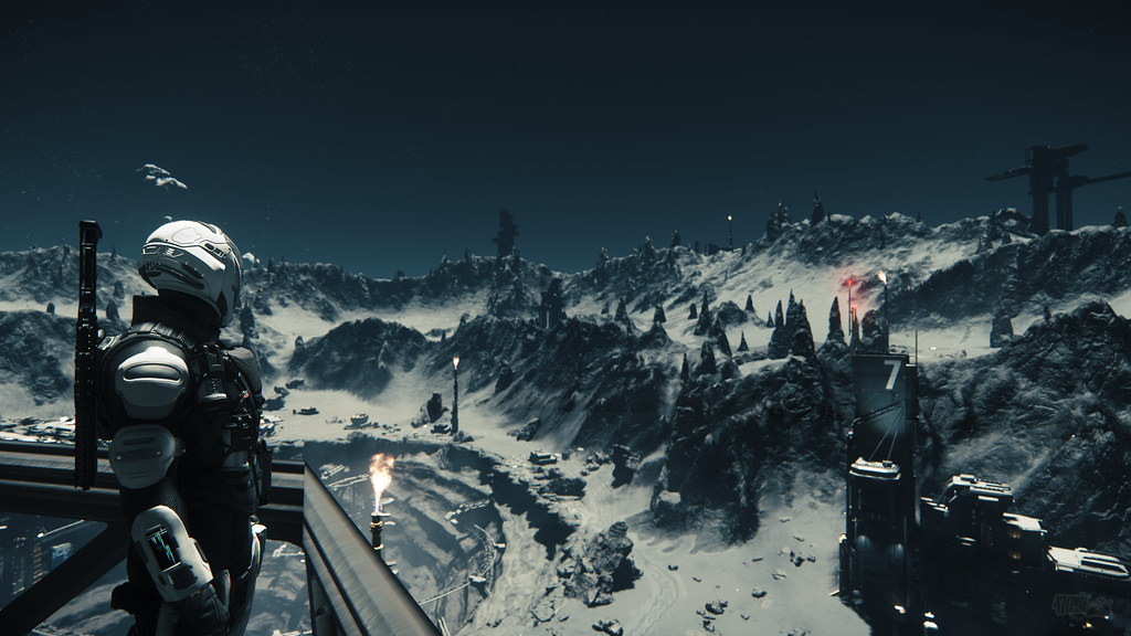 High vantage point view above Levski
