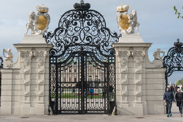 Belvedere Palace Gates 4
