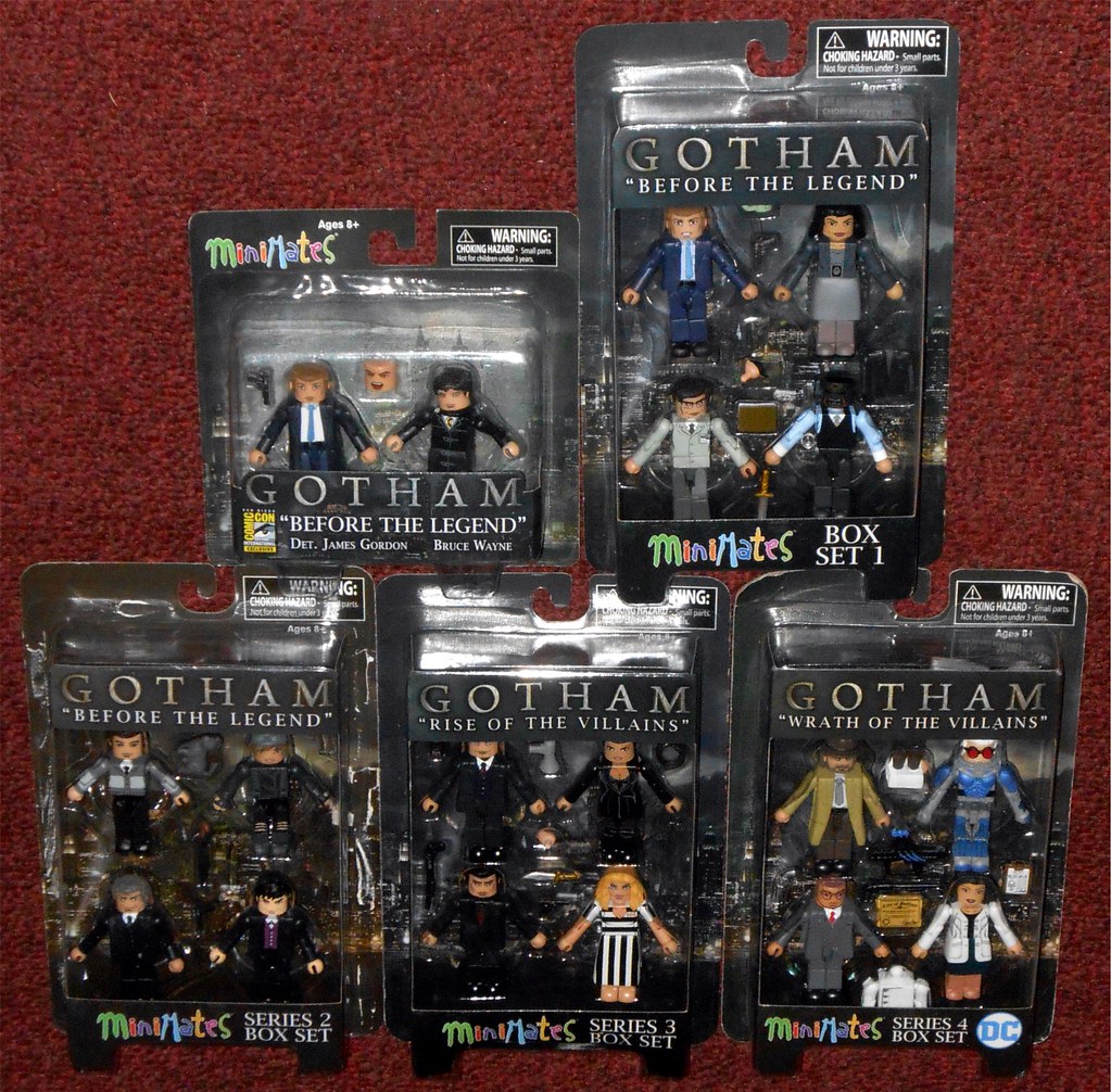 Gotham Minimates "Rise of the Villains" Series 3 Box Set 