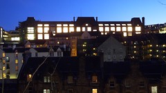 Edinburgh College of Art at night