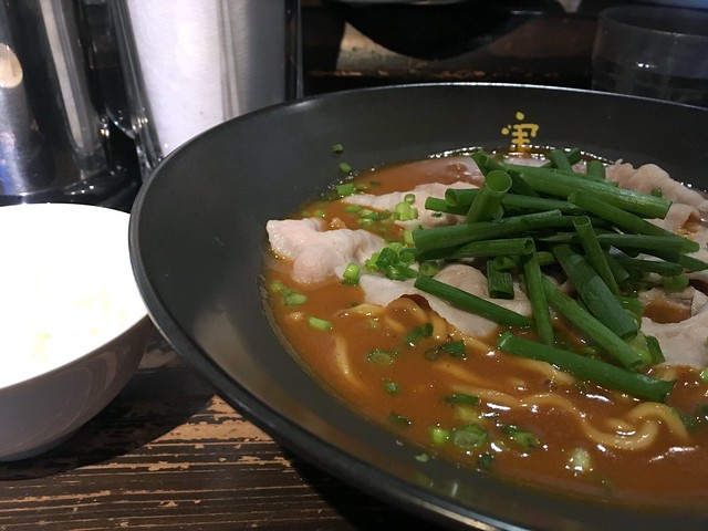 Very Spicy Curry Ramen from Minowa @ Roppongi