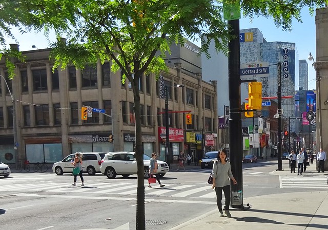 Corner of Yonge & Gerrard Streets, Toronto 2017