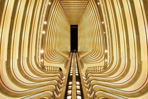 atlanta elevator atrium hotel ホテル marriottmarquis