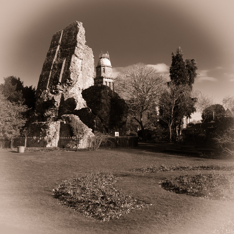 Castle and church, Bridgnorth