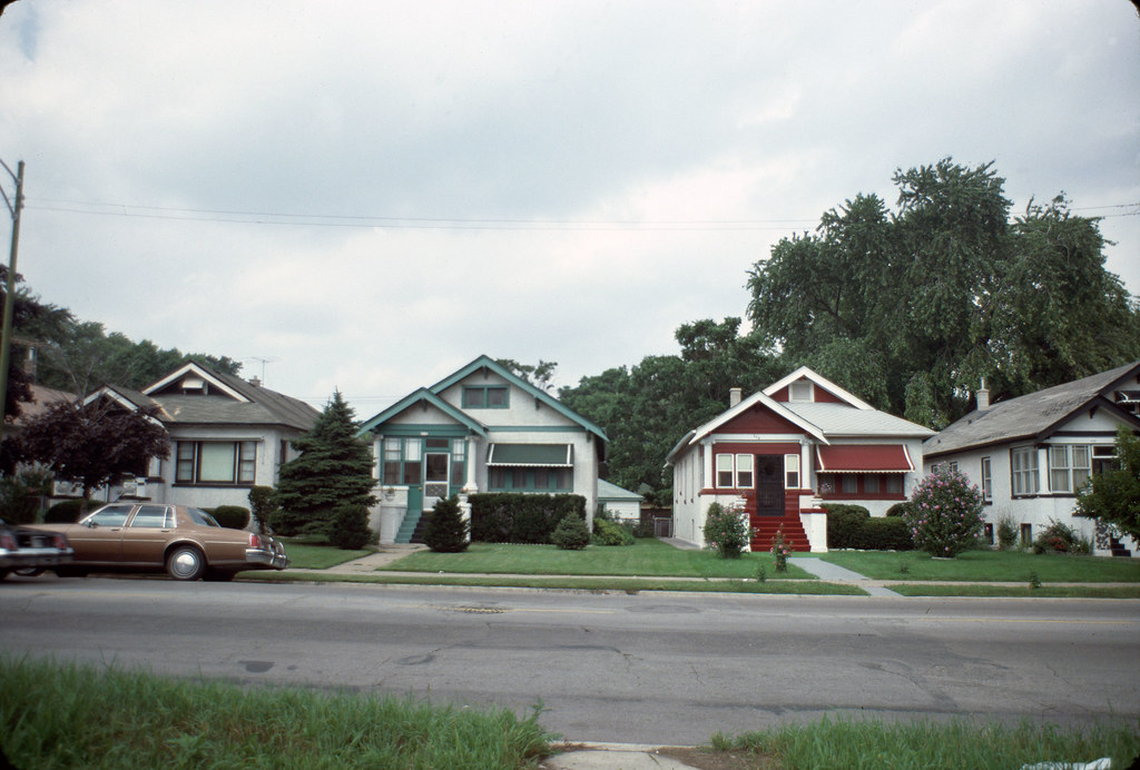 Bungalows, West 111th Street | Photographer: Brubaker, C. Wi… | Flickr
