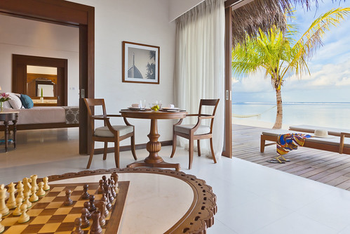 Beach Villa - Looking into the Bedroom