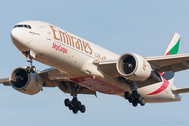Emirates SkyCargo B777-F1H A6-EFD