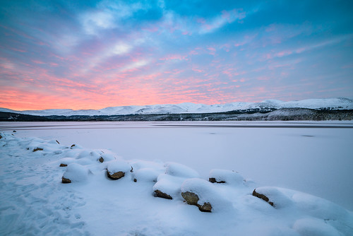 edinburgh scotland unitedkingdom gb sunrise lochmorlich uk landscape winter snow nikon samyang14mmf28